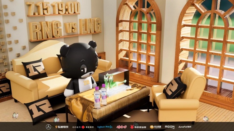 RNG对阵LNG的赛前海报:封印!