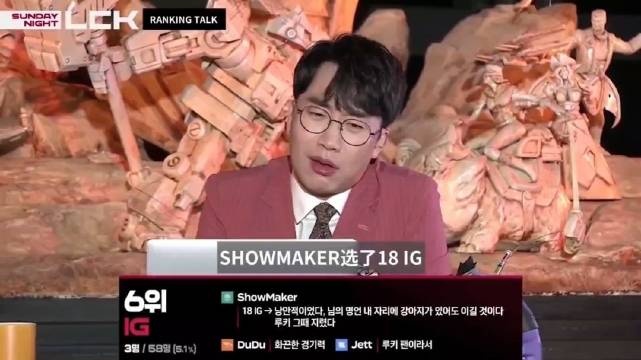 LCK选手谈最喜欢队伍、Showmaker:18年iG,因为野区栓条狗也能赢