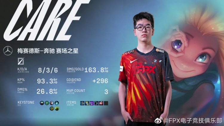 小凤凰终于有佐伊了!小将Care发挥良好 弥补队伍英雄空白