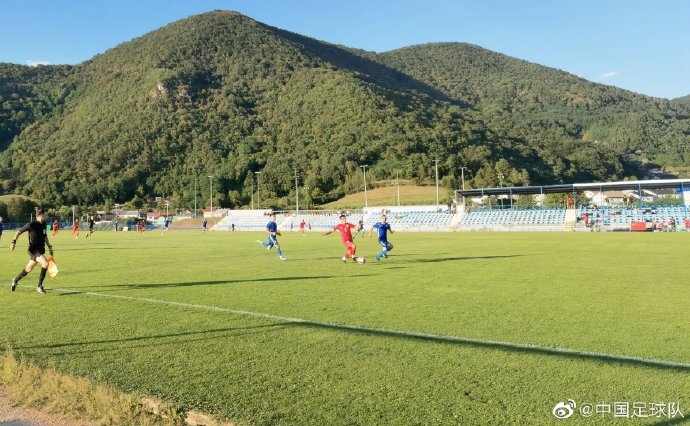 海外拉练丨何龙海点射,U21国足1-1战平克罗地亚第三级别球队