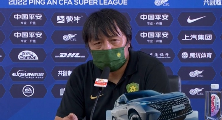 谢峰:上半场国安打得不错 惨败是因为马尔康没能防住
