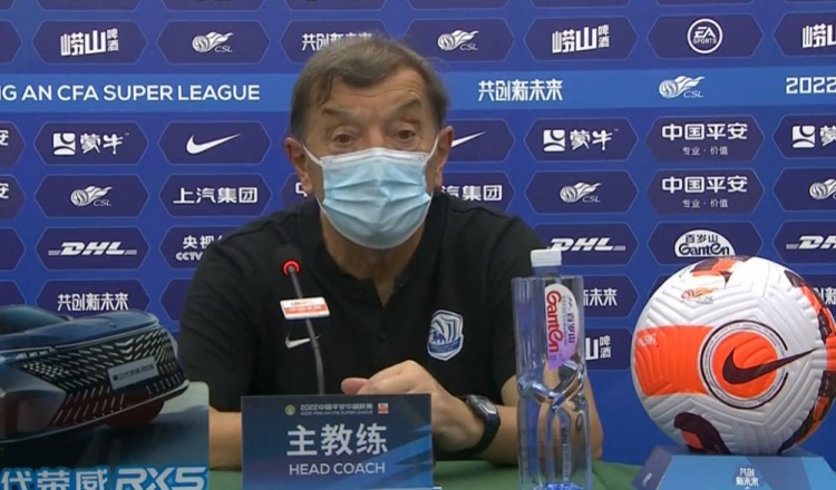 萨布利奇:赛程密集球队准备时间有些短 面对武汉长江不能轻敌