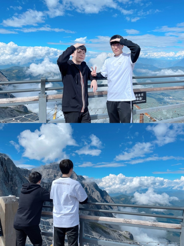 LNG官博返图:Tarzan与Rather教练的云南之旅