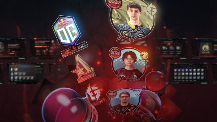 DOTA2战队和选手签名贴纸胶囊推出,收集即可提升勇士令状等级