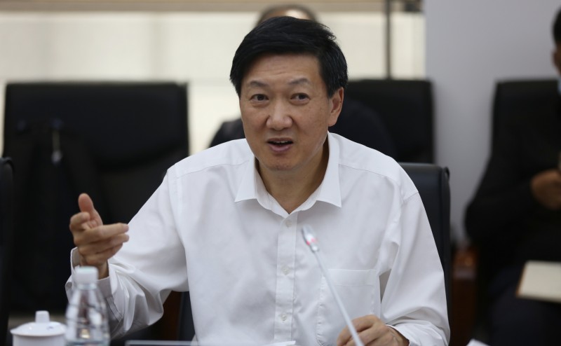 国家体育总局局长高志丹在中国足协调研时强调:打好足球翻身仗!
