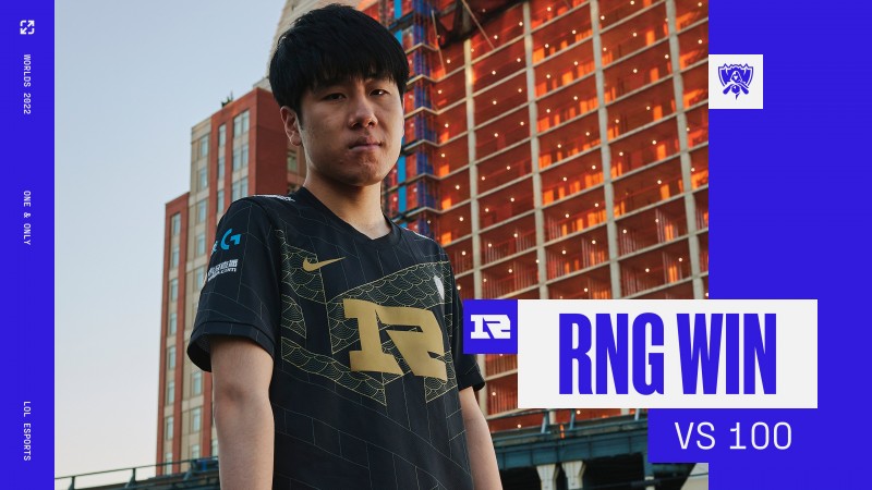外网热议RNG轻取100T:连胜的步伐继续前进!RNG击败了同组所有人