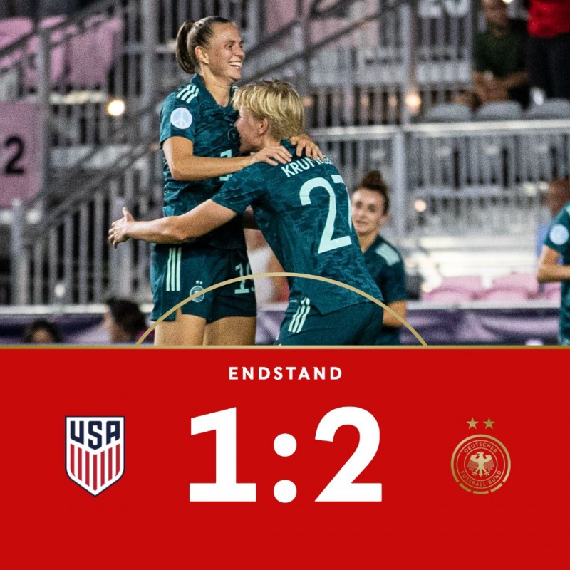 29年来首次遭遇三连败!美国女足国际比赛日连负英、西、德