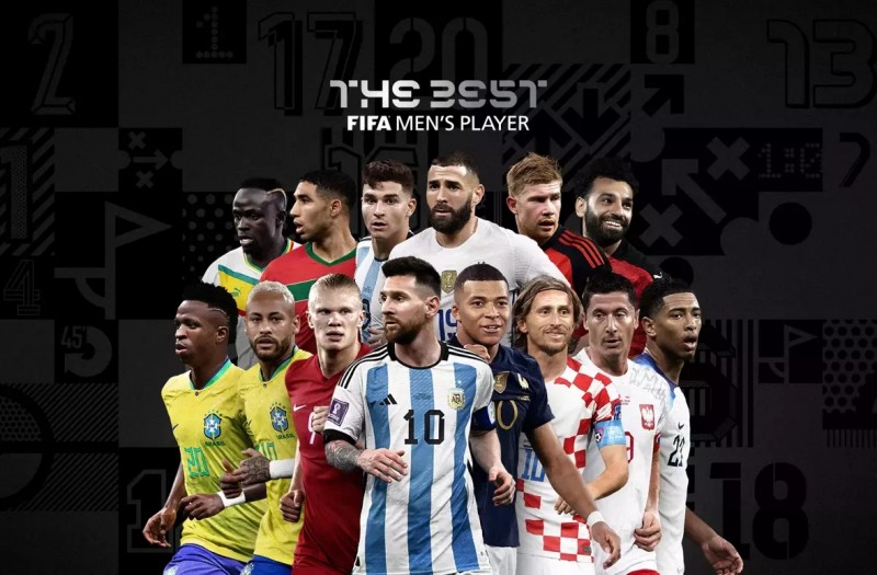FIFA年度最佳球员14人候选:梅西、本泽马、姆巴佩领衔