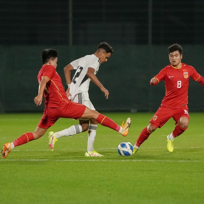 十人U20国足0-1不敌阿联酋U20,两场热身赛一平一负