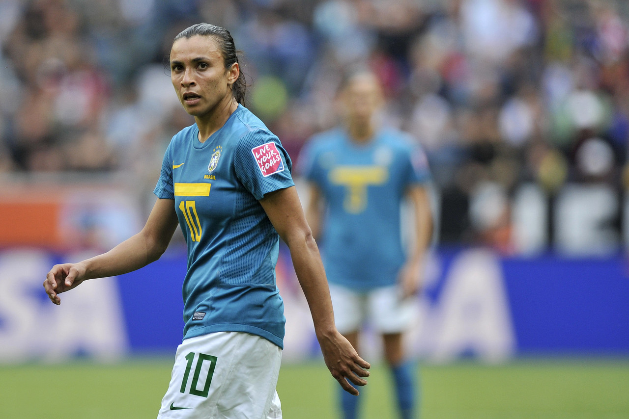 巴西女足1-0击败日本女足,玛塔时隔近1年伤愈复出后送助攻