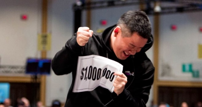 【EV扑克】WSOP见证中国实力,华人Patrick Liang抽中神秘赏金赛百w头奖!微型赛1刀通往梦想之路