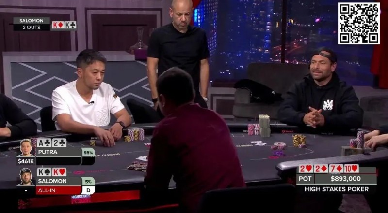 【EV扑克】牌局分析:灾难!口袋KK竟然在10高公共牌面被清空