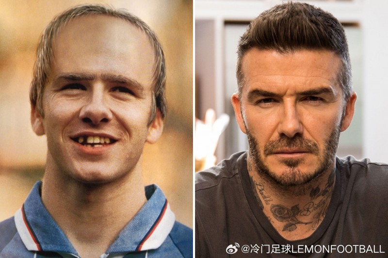 挺秃然的?1998年,442杂志预测贝克汉姆2020年的样子...