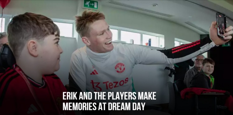 曼联官方:一些患有严重疾病的球迷被邀请现场观看一线队训练