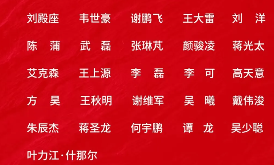 6名亚运适龄球员入选，最新国足大名单平均年龄下降到28.5岁