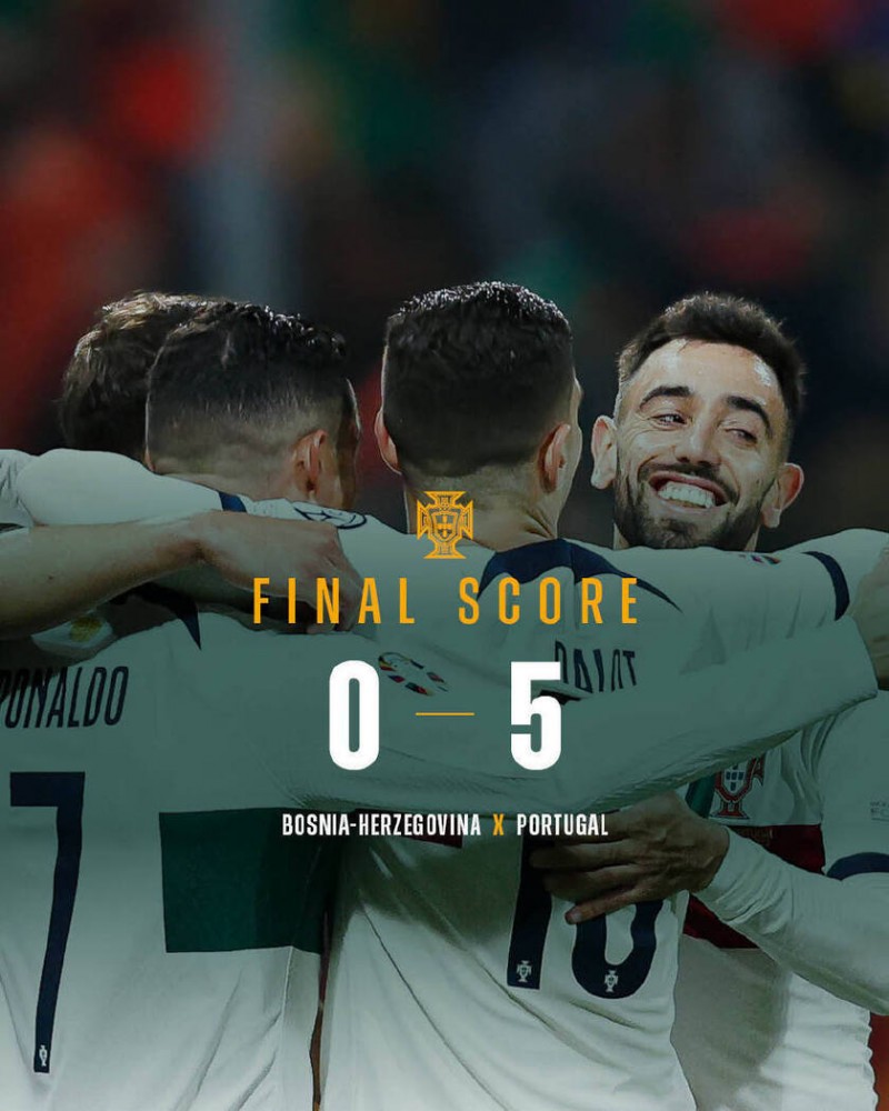 5-0血洗波黑！C罗2射1传主导惨案 葡萄牙锁定小组第一