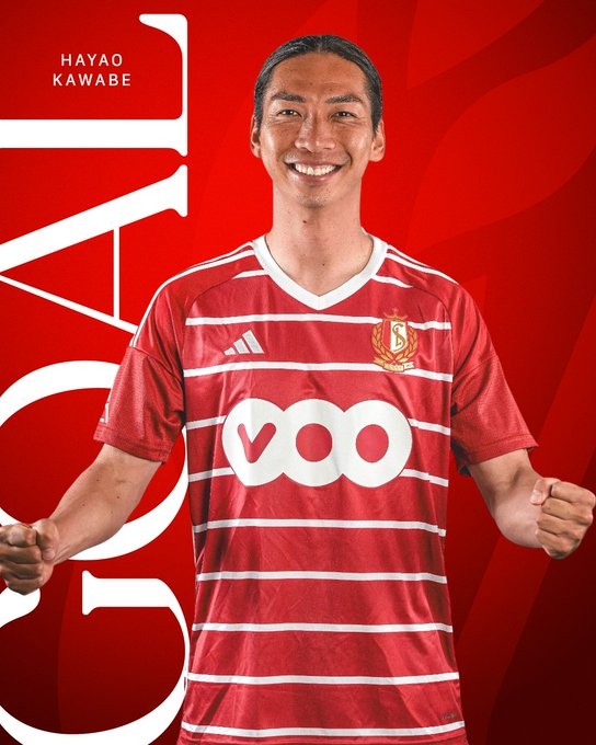 一剑封喉?川边骏任意球直接破门!本赛季比甲已4球2助攻