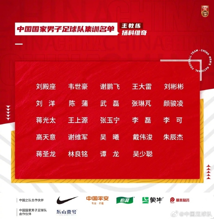 出征36强赛!国足前两轮先后迎战泰国、韩国,能拿几分?