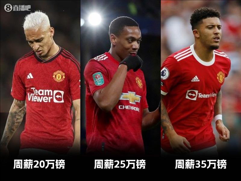 如何清洗?安东尼周薪20万镑 马夏尔25万镑 桑乔35万镑,谁敢要?