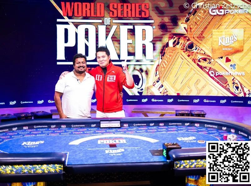 【EV扑克】简讯 | 与金手链擦肩,Tony Lin ‘Ren’获得WSOP欧洲赛50,000欧元钻石大奖赛亚军