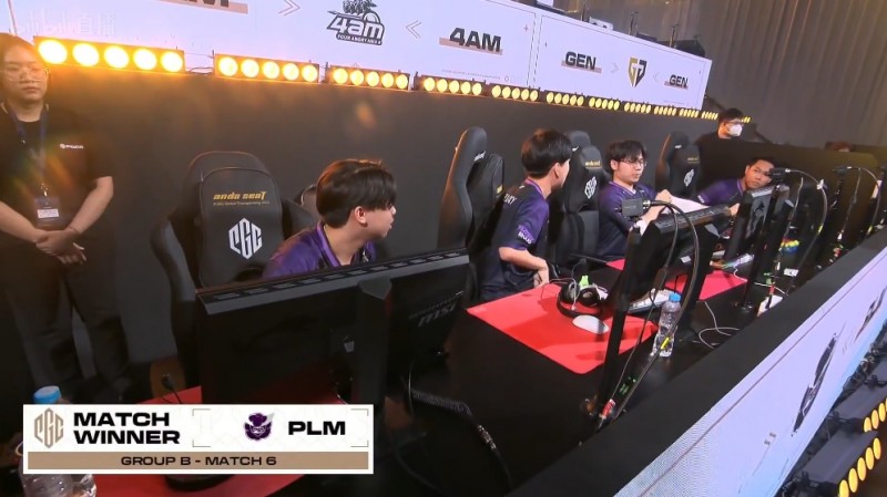 ?PGC小组赛:PLM终局10杀吃鸡,17战队60分第一,NH50分第三