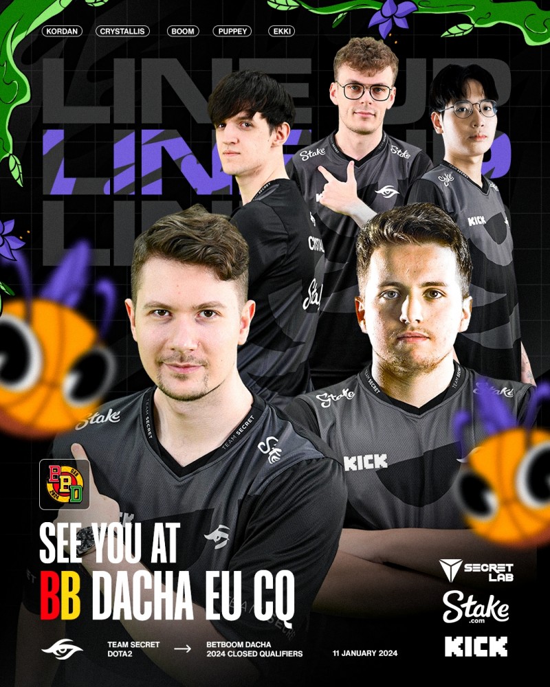 秘密官方:DOTA2分部新中单Kordan,Ekki将在队内担任4号位