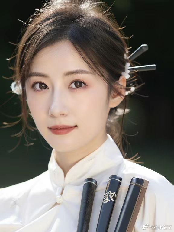 薇神太好看啦!主持张小薇晒照:龙年吉祥 过个好年~