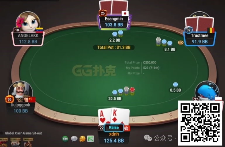 【EV扑克】牌局分析:AK冷4bet底池