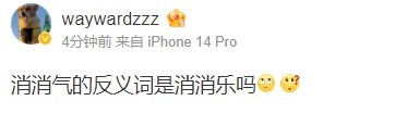 不开心了?Wayward:消消气的反义词是消消乐吗