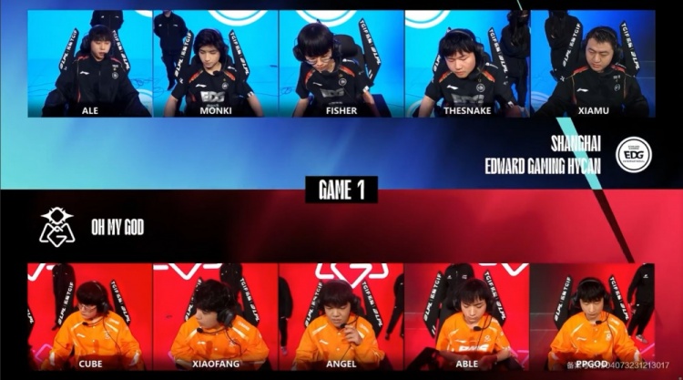 ?不是换辅助的事吧?OMG中野联动痛打EDG 摧枯拉朽先下一城