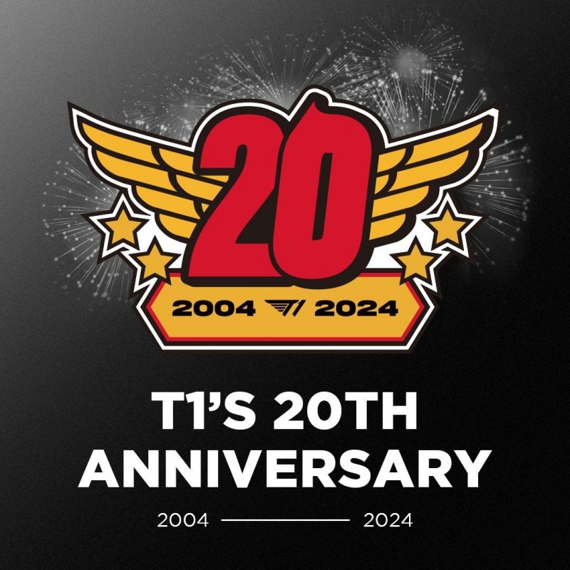 T1创立二十周年纪念日 官博更新:今后也会成为一直与大家一起成长