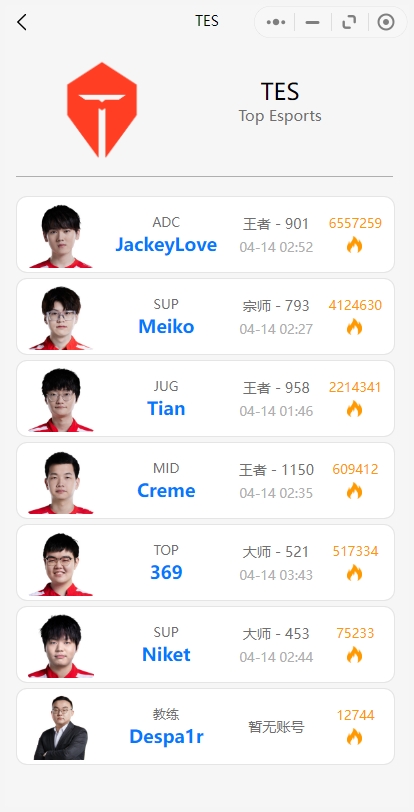 仍在休假?还是藏东西?TES败决后还未在韩服进行训练