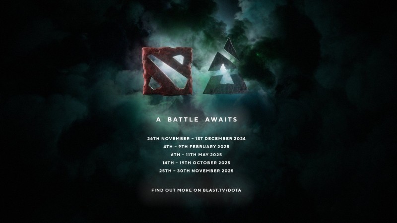 BLAST公布DOTA2联赛计划:首轮赛事将在今年年末举办,为期6天
