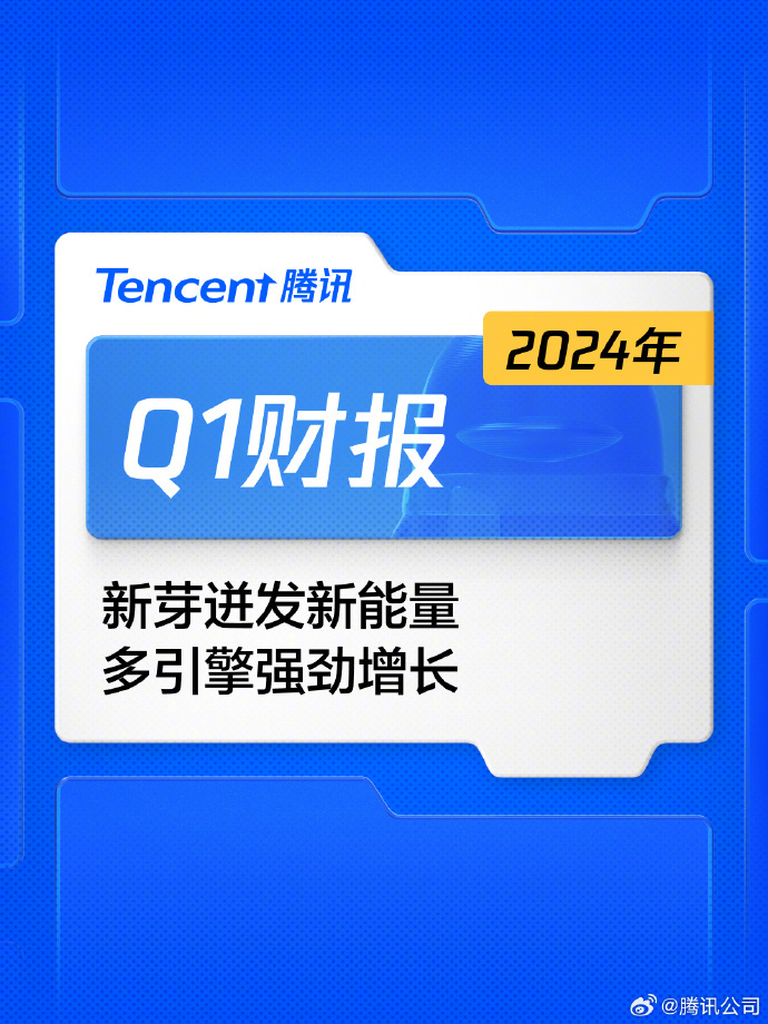 腾讯第一季度财报公示:海外游戏总流水增长34% 收入共计136亿元