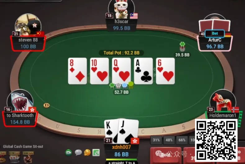 【EV扑克】牌局分析:其实后位也不是不能平跟