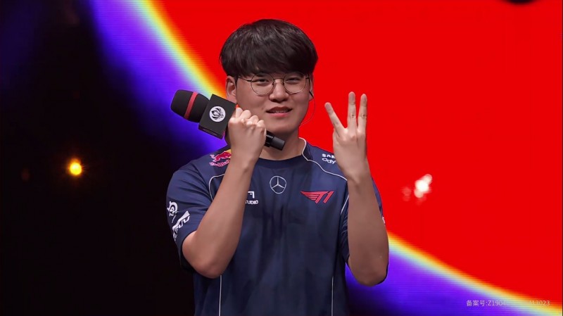 放出豪言!Gumayusi赛后称明天将三比零横扫BLG!