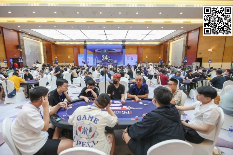 【EV扑克】IPG城市推广赛合肥站 | 主赛持续火热,B组326人参赛79人晋级,楼超笛35.6万领跑