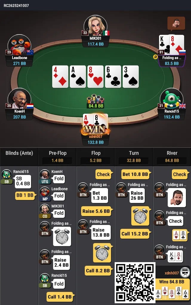 【EV扑克】牌局分析:翻牌被3bet,转牌donk是什么套路?