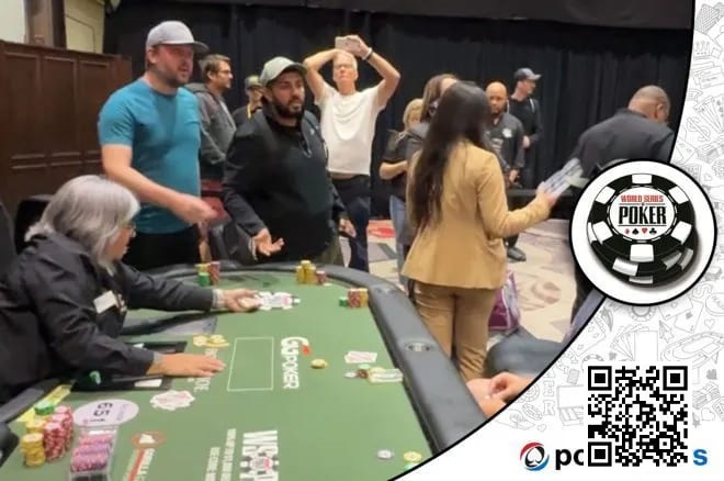 【EV扑克】选手提前亮牌angle shoot引争议,另一选手不满裁决受处罚 | WSOP主赛