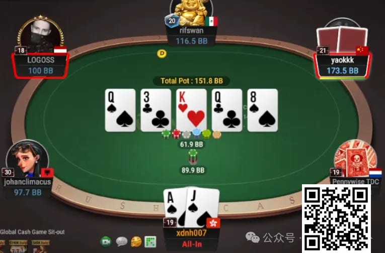 【EV扑克】牌局分析：绝命超池bluff