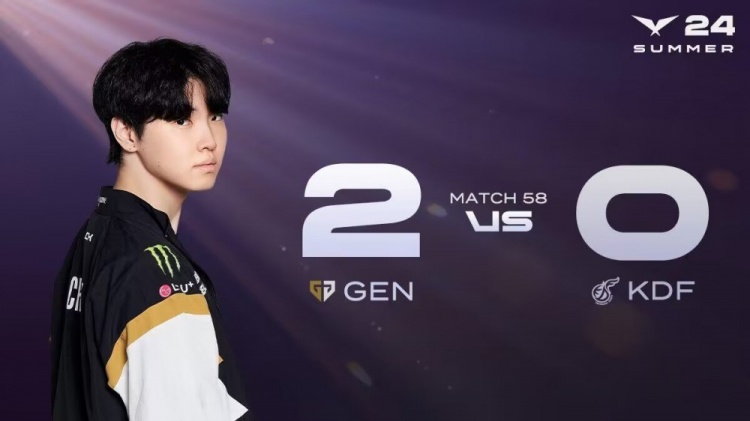 ?晋级世界赛啦!Chovy泽丽+Peyz烬毫无压力 GEN横扫KDF晋级S14