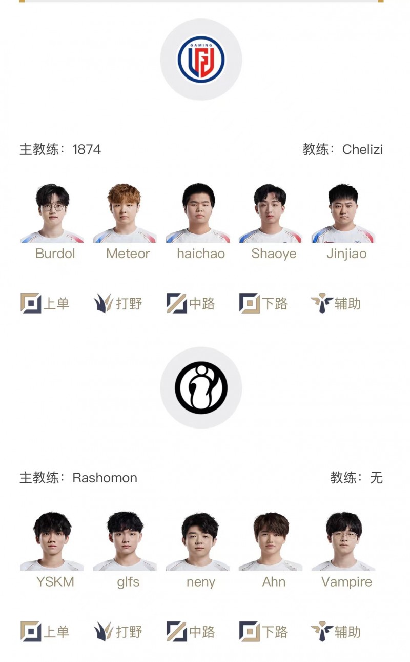 LPL明日首发名单:骑士之路首日大战开启!LGD与iG谁将晋级季后赛