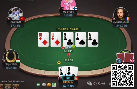 【EV扑克】牌局分析:要不要bluff VPIP 42的鱼?