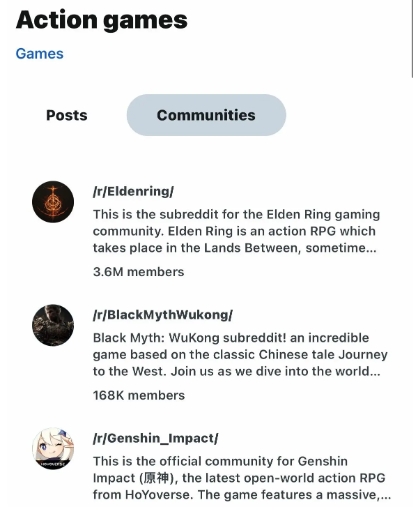《黑神话》登上国外论坛Reddit热度榜:仅次于《艾尔登法环》