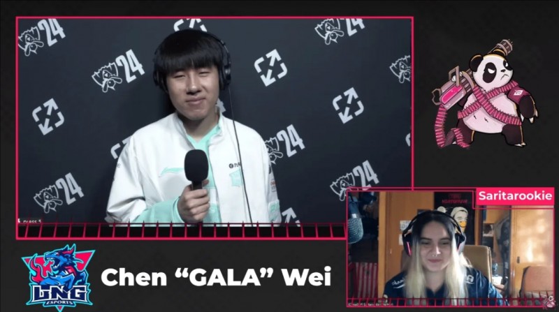 GALA:自己是非常优秀的AD选手,不管碰到谁都有信心赢下来
