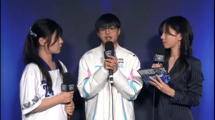 Xun赛后采访:两三个月没打了 很想以好的状态在赛场上打出好表现