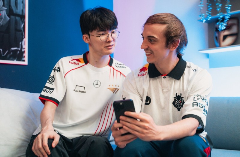 T1五冠有G2一份功劳!决赛前陪T1打训练赛的战队是G2