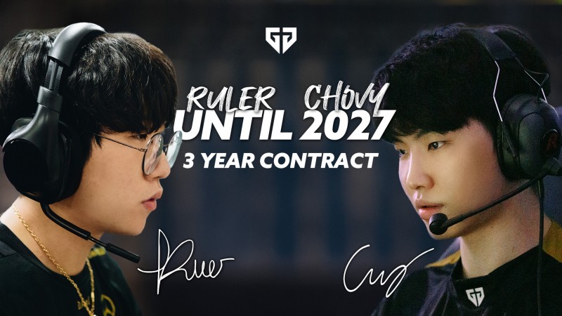 要打到退役?GENG官宣与Ruler和Chovy签订三年合同直至2027年