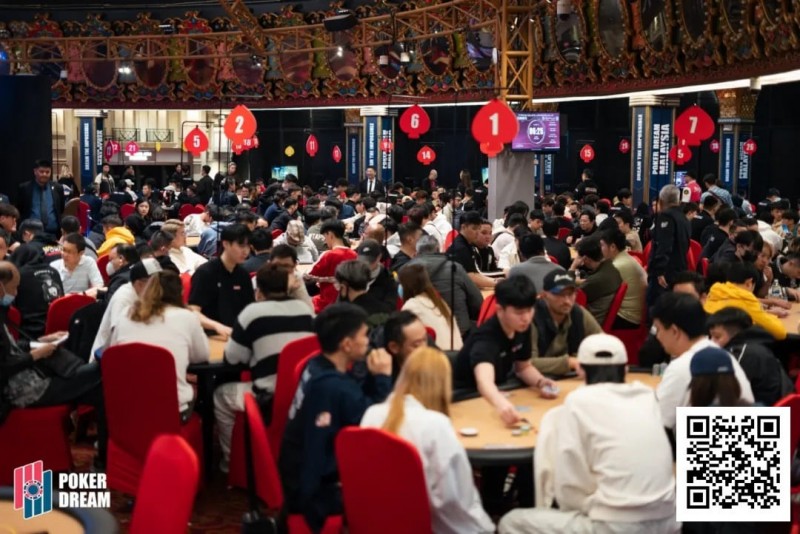 【EV扑克】PD15吉隆坡站 | 超火爆!开幕赛总计1817人次参赛,232人晋级;QQPK朱泾轩、郑天豪等众多国人选手成功闯入决赛圈