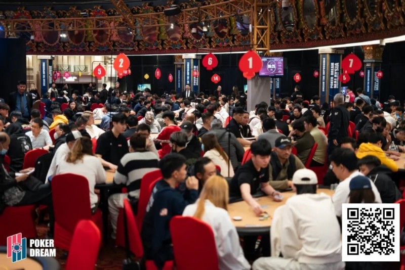 【EV扑克】PD15吉隆坡站 | 超火爆!开幕赛总计1817人次参赛,232人晋级;QQPK朱泾轩、郑天豪等众多国人选手成功闯入决赛圈